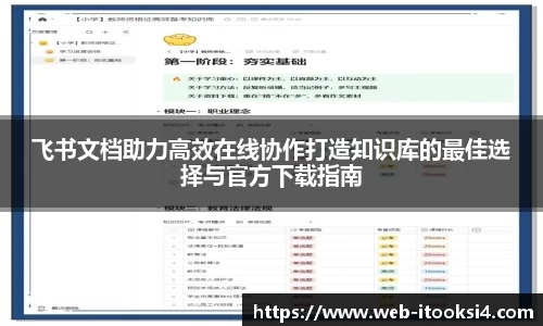 飞书文档助力高效在线协作打造知识库的最佳选择与官方下载指南